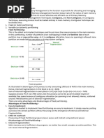 Memory Management@Unit 3