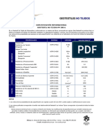 F.T. Geotextil No Tejido 300G - Wanka Consorcio