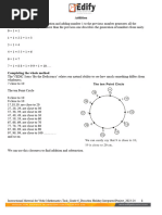 Instructional Material For Vedic Mathematics Task - Grade 6 - Dussehra Holiday Integrated Project - 2023-24