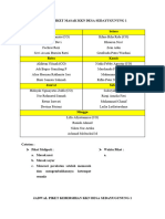 Contoh Jadwal Piket KKN