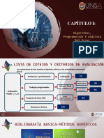 Cap1 Algoritmos, Tipos de Error y Serie de Taylor