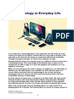 Reading Lesson Technology in Everyday Life - 157063