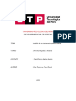 Análisis de Un Instrumento Público Notarial