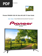 Pioneer PN43951-22U Televisor LED 4K