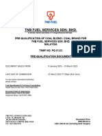 TNB 2023 Tender Coal