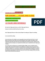 O Level Geography 13 Figure Grid Reference