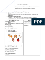 Lesson Plan in Mathematics 3 COT 3 MAM EMILY