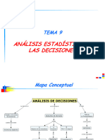 Tema 9. Análisis Estadístico de Las Decisiones - 2024 GFICO