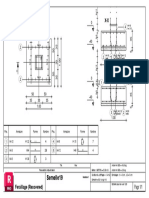 Ferraillage Semelle