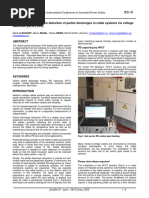 New Approach For Online Detection of Partial Discharges in Cable Systems Via Voltage Detection Ports (VDS)