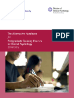 Alternative Handbook For Clinical Psychologists