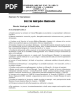 01b2020 Funciones de Dirección Municipal de Planificación