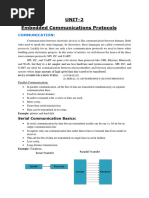 Embedded Systems Communication Protocols