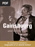 Serge Gainsbourg Une Histoire - Damien Panerai