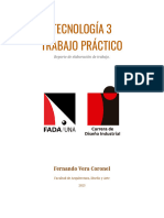 Reporte Tecnología 3, Trabajo Práctico. Fernando Vera