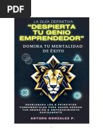 ¡Despierta Tu Genio Emprendedor! Domina La Mentalidad de Exito