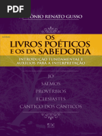 3 - Os Livros Poéticos e Os Da Sabedoria