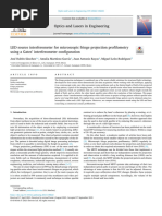 LED Source Interferometer For Microscopic Fringe Projection Profilometry Using A Gates' Interferometer Configuration