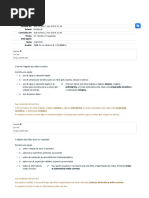 Exercício Avaliativo Unidade 2 - Higiene Das Mãos em Serviços de Saúde