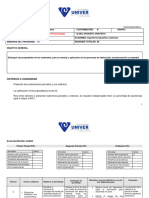 Carta Descriptiva Manejo de Materiales