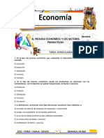 Tarea Economía Semana 5 - El Proceso Económico y Los Sectores Productivos