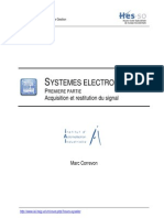 Acquisition Et Restitution Du Signal