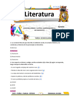 Tarea Literatura Semana 5 - Realismo-Crimen y Castigo. Vanguardismo-La Metamorfosis