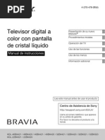 Sony Bravia LCD Manual