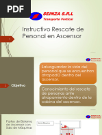 Instructivo Rescate de Personal en Ascensor