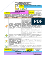 4to Grado Marzo - La Aventura de La Comida A Través Del Cuerpo (2023-2024)