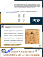 Glosario Colaborativo Metodología de La Investigación