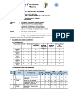 INFORME DE EVALUACION DIAGNOSTICA V.S.C