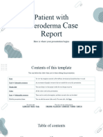 Patient With Scleroderma Case Report by Slidesgo