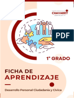 Ficha de Aprendizaje 2 - 1°grado