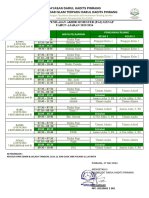 Jadwal Pas