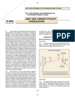 Monetary and Credit Policy Operations: Part Two: The Working and Operations of The Reserve Bank of India