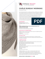 Sunday Morning Shawl French