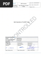 L3-022-HSE-02 Safe Operation of Forklift Trucks.