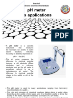 PH Meter It's Applications: Practical Advance Pharmaceutical Analysis