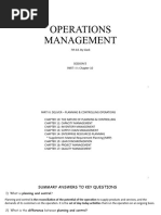 0005.0 - OM SESSION 5 (Chapter 10 - The Nature of Planning & Controlling