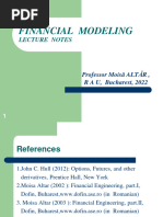 1 Finamcial Modeling Moisa Altar 2022