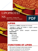 Lipids Lipoproteins