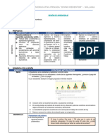 Sesion de Aprendizaje de Matematica