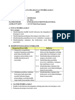 SOSIOLOGI SMA - MA KLS - Xi - k13N-RPP (Rencana Pelaksanaan Pembelajaran) - RPP Sosiologi SMA Kelas 11 K13N