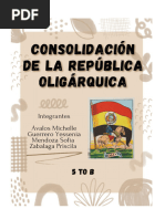 Consolidación de La República Oligárquica