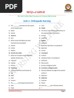 Chapter Wise MCQ's of AHN-II