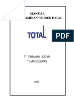 Contoh Manual SJPH Total