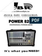 Cabezal GBR Power8200 Manual PDF