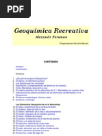 Geoquimica Recreativa-Alexandr Fersman