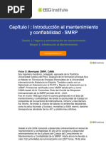 Capítulo L: Introducción Al Mantenimiento y Confiabilidad - SMRP